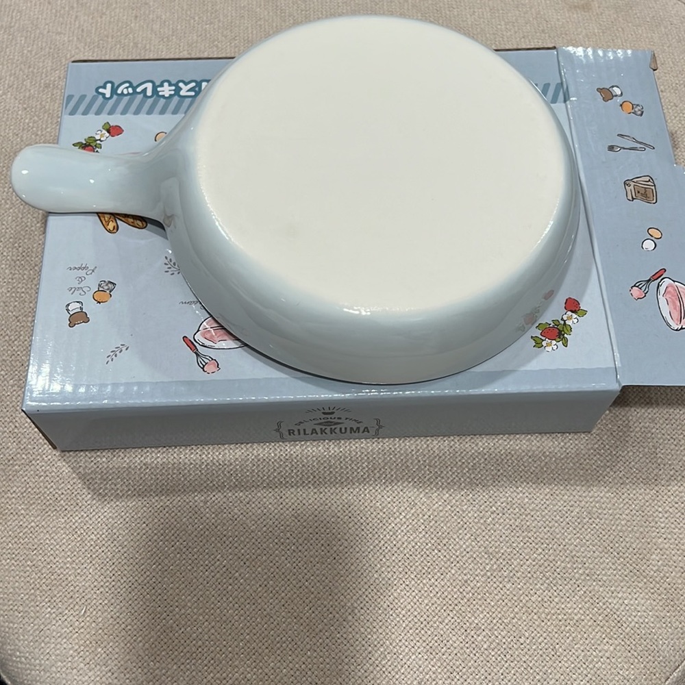 San-x Rilakkuma round plate pan - Picture 2 of 4